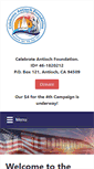 Mobile Screenshot of celebrateantioch.org